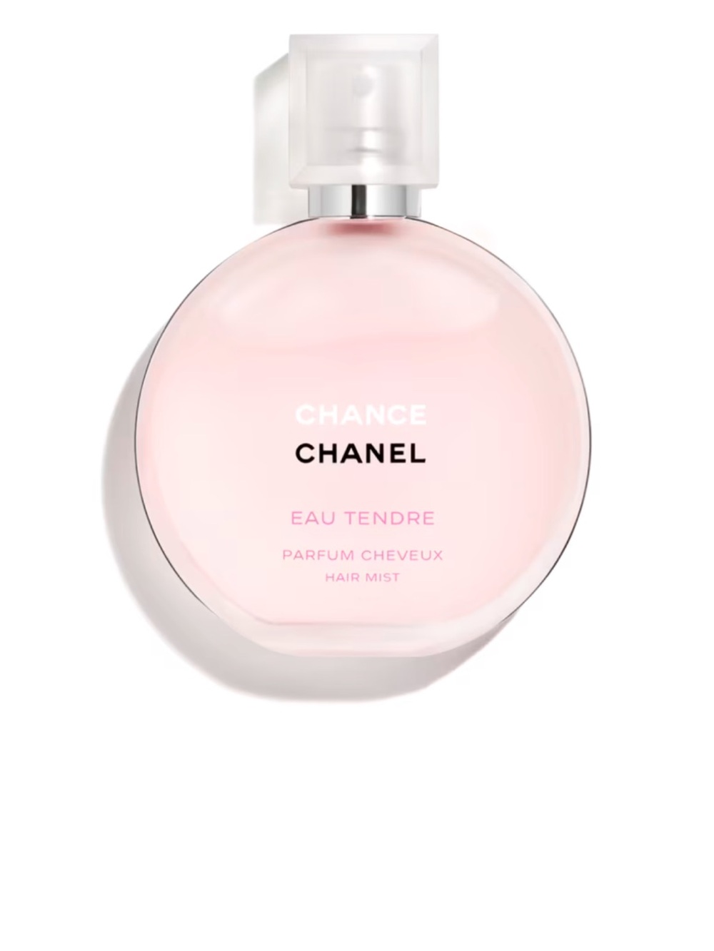 CHANEL Chance Eau Tendre Pink Perfume Bottle